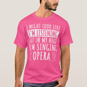 Camiseta Canto musical de cantante músico vocalista y solis