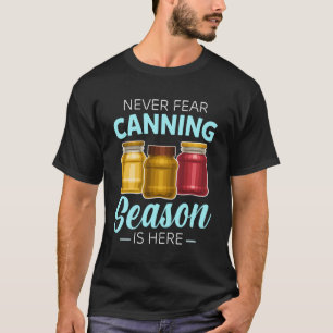 Camiseta Canto Temporada Canners Homesteader Gardener Prese