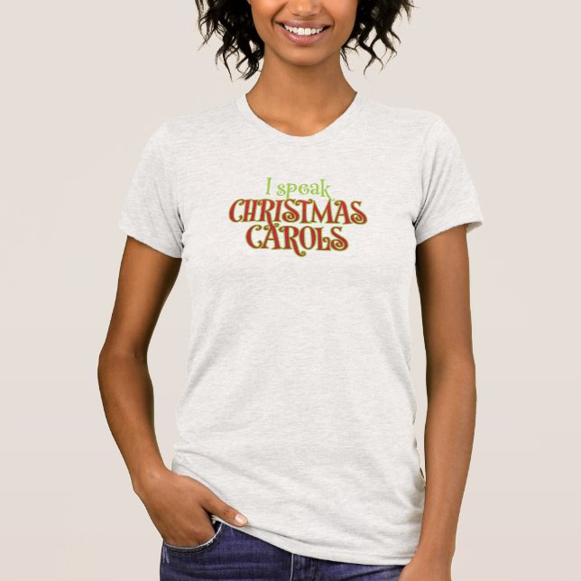 Camiseta Canto villancicos (Anverso)
