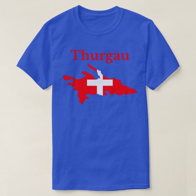 Camiseta Cantón Thurgau Suiza (Diseño del anverso)