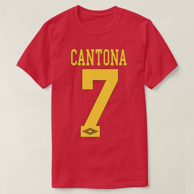 CAMISETA CANTONA (Diseño del anverso)