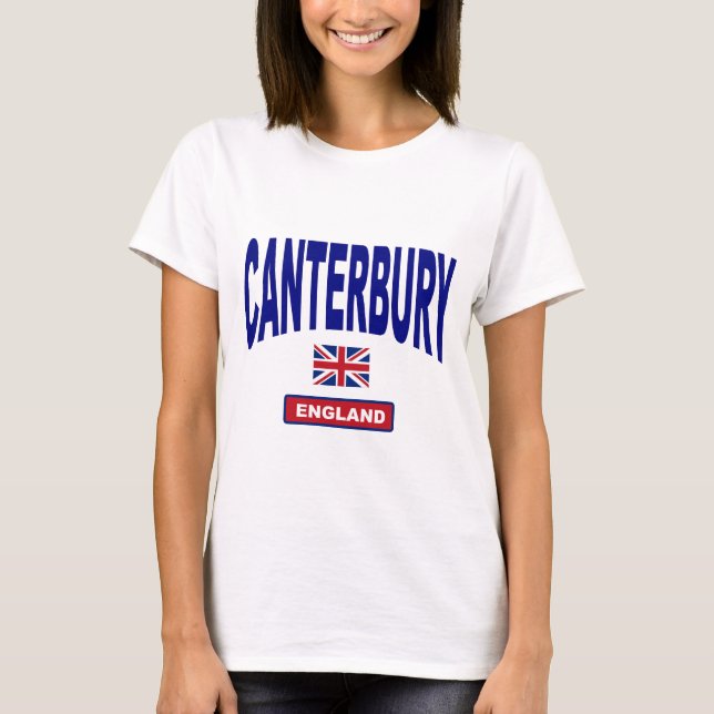 Camiseta Cantorbery Inglaterra (Anverso)
