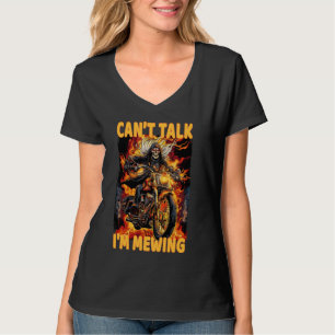 Camiseta Canu2019t Charla que estoy masticando esqueleto de