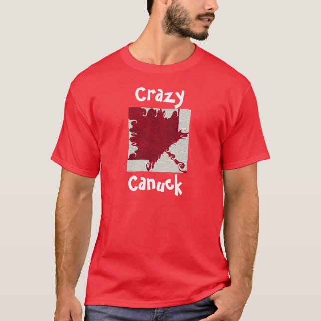 Camiseta CANUCK LOCO para hombre (Anverso)