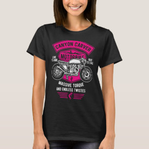 Camiseta Canyon Carver Vintage Motorcycle Retro 19