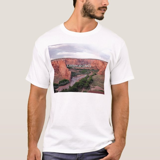 Camiseta Canyon de Chelly, Arizona, en la puesta del sol (Anverso)