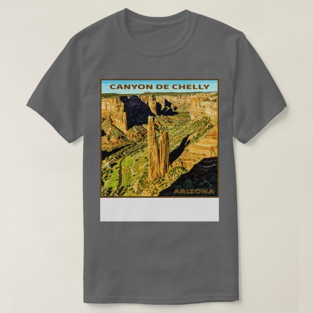 Camiseta Canyon de Chelly Spider Rock TShirt (Diseño del anverso)