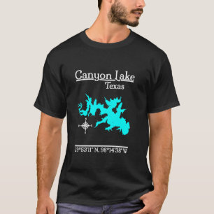 Camiseta Canyon Lake Texas Long Sleeve T Shirt