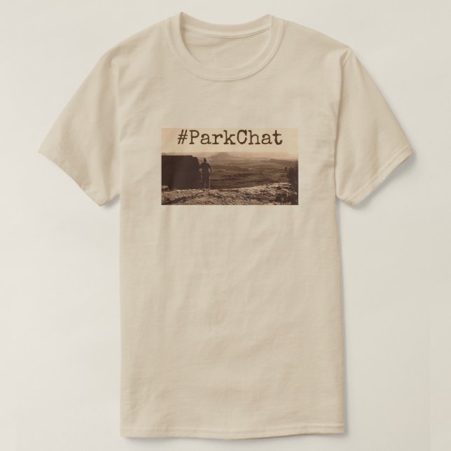 Camiseta Canyonlands del gorjeo del #ParkChat (Diseño del anverso)