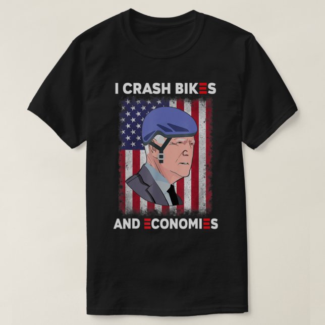 Camiseta Cao Bicicletas Y Economías El Biden Se Quita La Bi (Diseño del anverso)