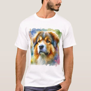 Camiseta Cao da Serra de Aires Dog 070824AREF123 - Watercol
