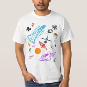 Camiseta Caos aeroespacial