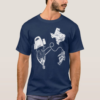 Camiseta Caos Carmel en el espacio