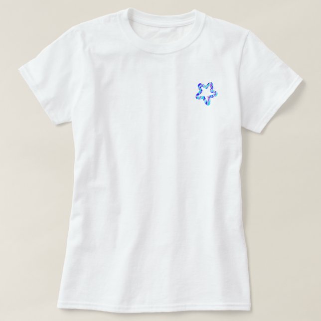 Camiseta caos de color (Diseño del anverso)