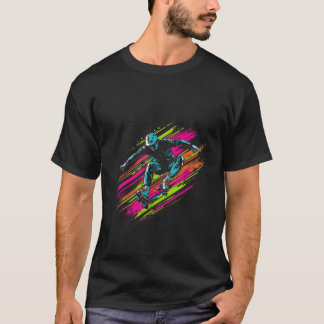 Camiseta Caos de la hoja de rollo