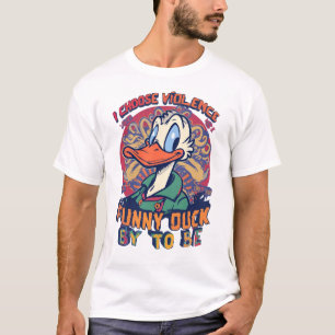  Camiseta Caos de Pato Divertido Elige Violencia 