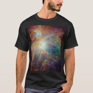 Camiseta Caos en el Corazón de Orión Compuesto Spitzer Hubb
