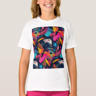 Camiseta Caos Grafiti Salpicadura Viva