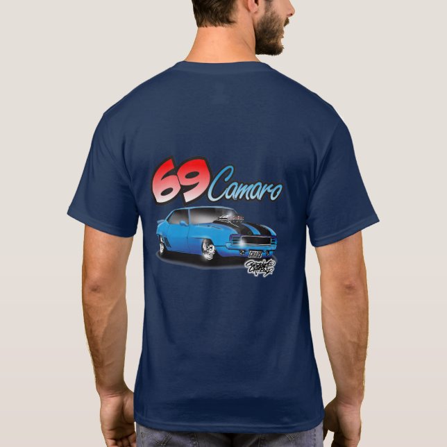 Camiseta Caos organizado "69 Camaro (Reverso)