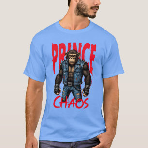 Camiseta Caos Primal – Gráfica de Streetwear Punk Gorila