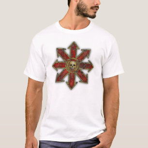 Camiseta Caos - rojo