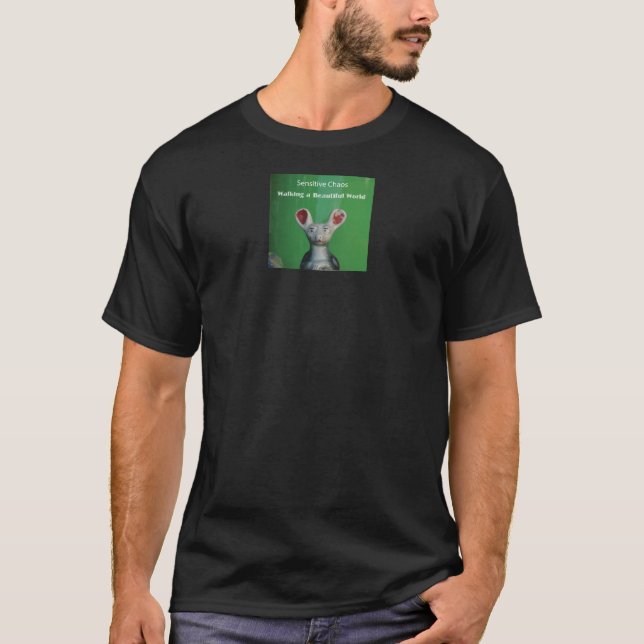 Camiseta Caos sensible que camina un T-1 hermoso del mundo (Anverso)