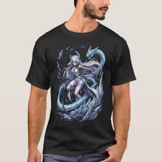 Camiseta Caos Zero Pesadilla Gaya Instinto de Pareja Buff I