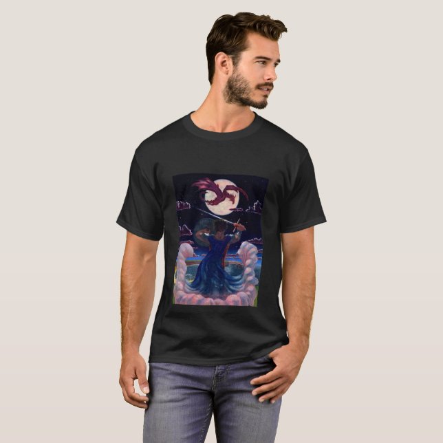 Camiseta Capa de dragón (Anverso completo)