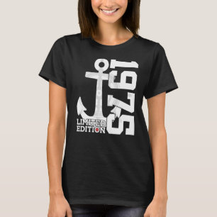 Camiseta Capacidad de 47 años Marinero de 1975 Cumpleaños 4