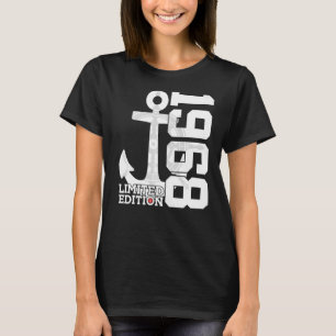 Camiseta Capacidad de 54 años Marinero de 1968 Cumpleaños 5