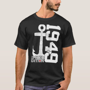 Camiseta Capacidad de 73 años Marinero de 1949 Cumpleaños 7