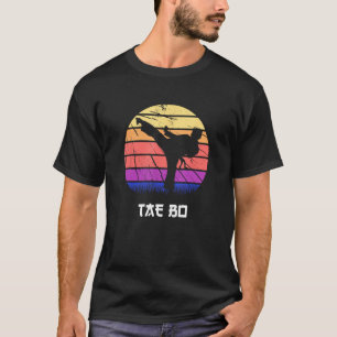 Camiseta Capacitación en ejercicio de Figura de Tae Bo