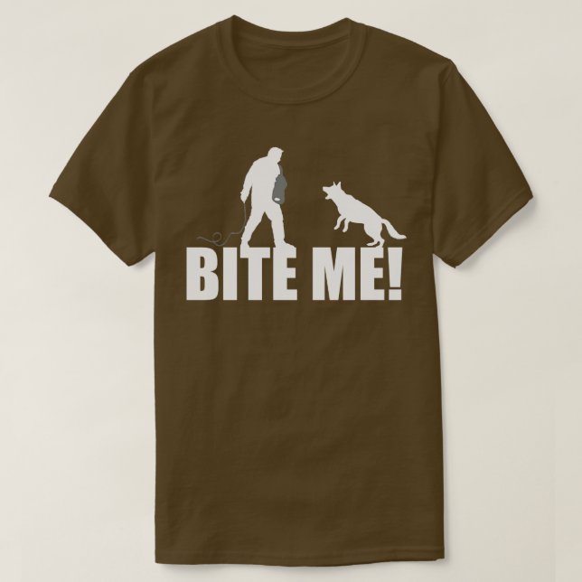 Camiseta Capacitación en protección de perros (Diseño del anverso)