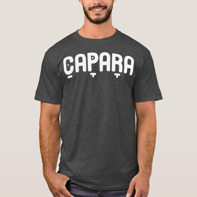 Camiseta CAPARA Funny Hebrew Slang Cool (Anverso)