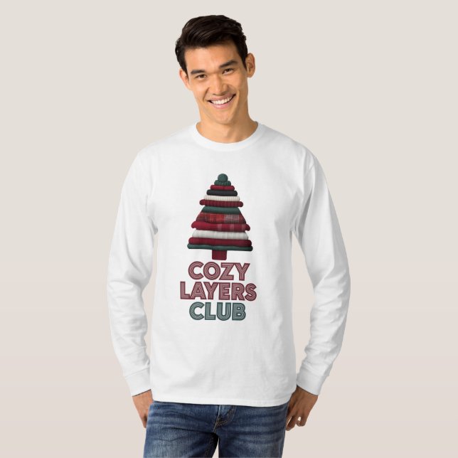 Camiseta Capas acogedoras (Anverso completo)