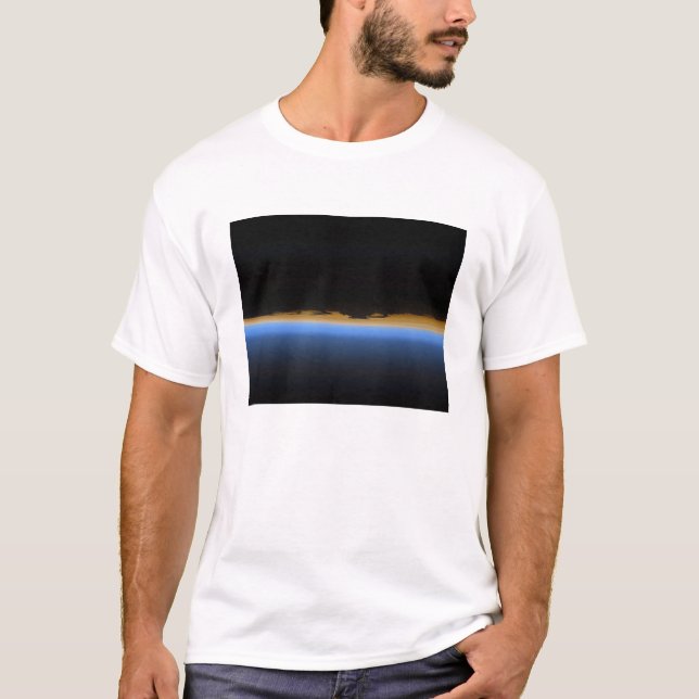Camiseta Capas de la atmósfera terrestre (Anverso)