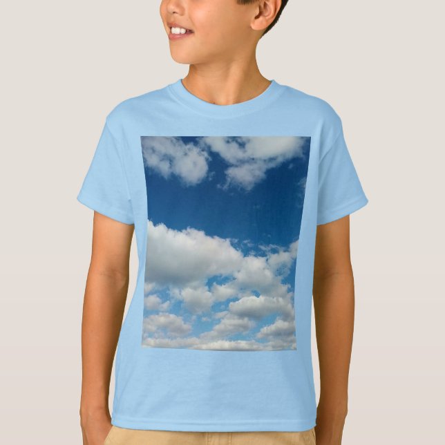 Camiseta Capas de nubes (Anverso)