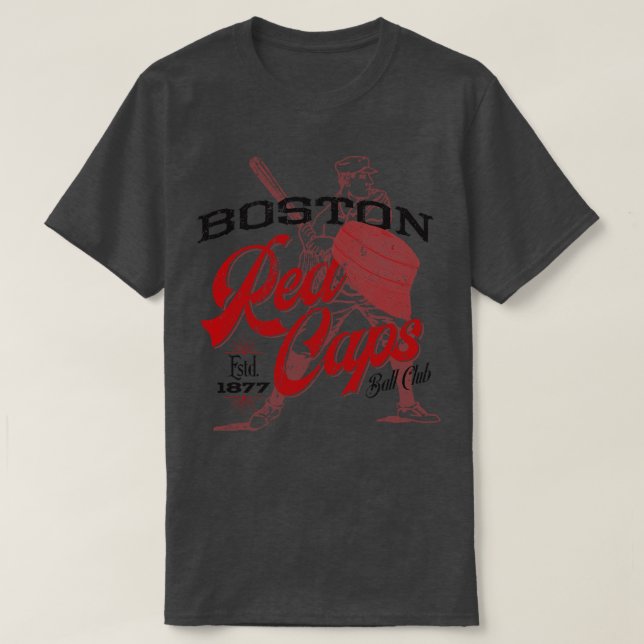 Camiseta Capas rojas de Boston (Diseño del anverso)