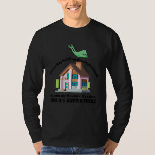 Camiseta Capaz de saltar edificios en un único límite