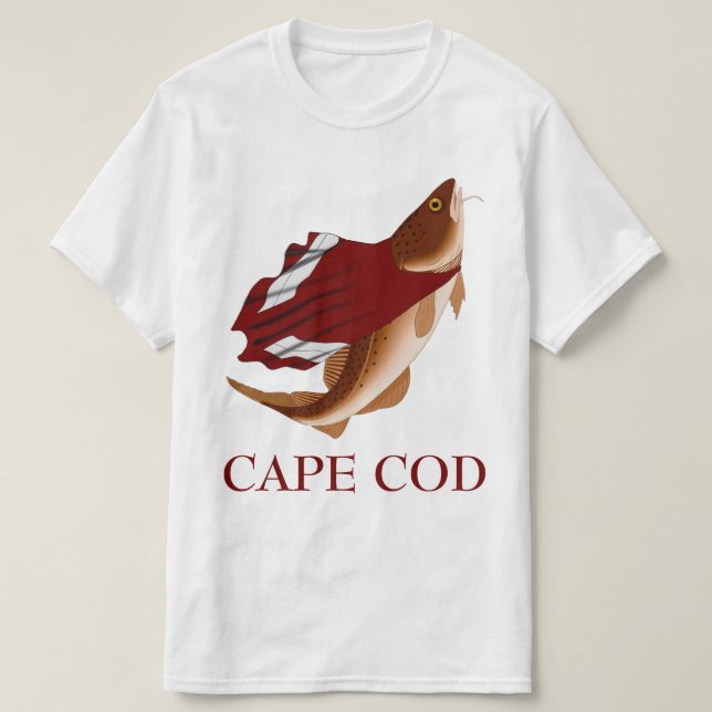 Camiseta Cape Cod (Diseño del anverso)