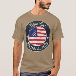 Camiseta Cape Cod - Patriotic Massachusetts Souvenir T-Shir