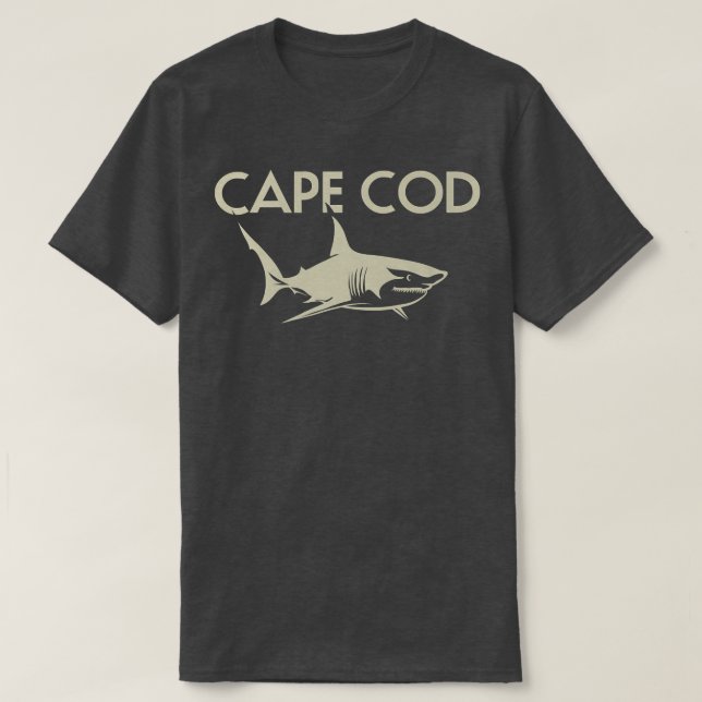 Camiseta Cape Cod Shark Funny (Diseño del anverso)