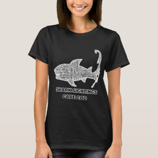 Camiseta Cape Cod Shark Sightings Shark Ocean