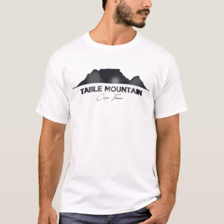 Camiseta Cape Town - Table Mountain - Black Logo