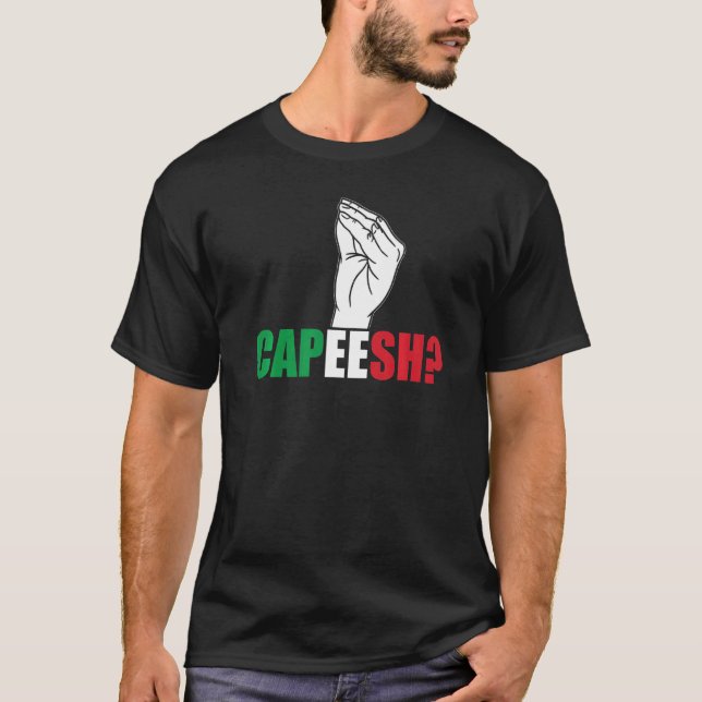 Camiseta Capeesh Italiano Roots Italia Cultura (Anverso)
