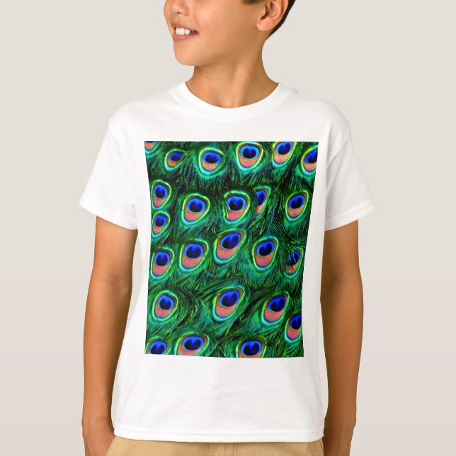 Camiseta Caperas de pavo real_ (Anverso)