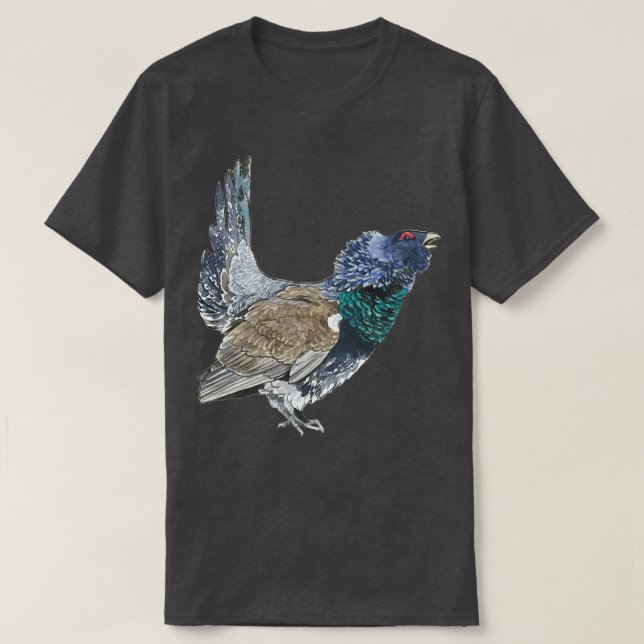 Camiseta Capercaillie (Diseño del anverso)