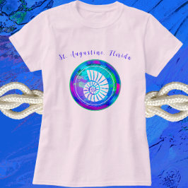 Camiseta Capercha del mar de St. Augustine Florida