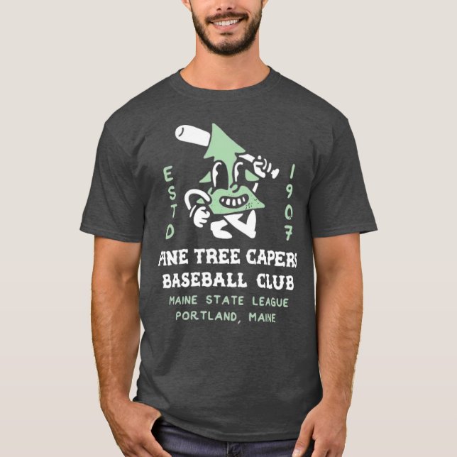 Camiseta Capers de pino-árbol - Portland, ME (Anverso)