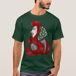 Camiseta Caperucita de cabeza roja pequeña
